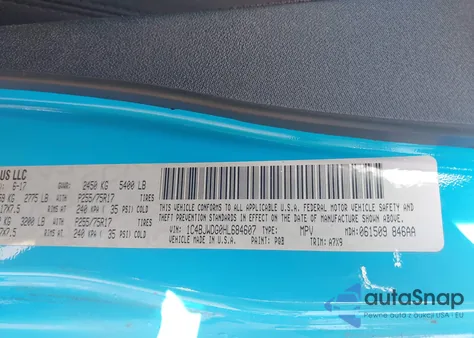 2017 Jeep Wrangler Unlimited Sport 4X4 from USA, damaged, VIN 1C4BJWDG0HL684607